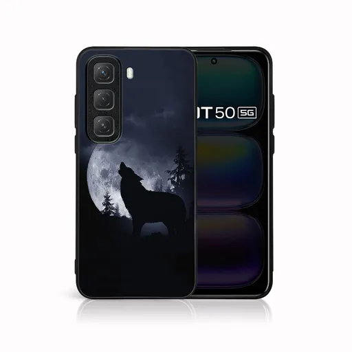 MY ART Ochranný kryt pre Infinix Hot 50 WOLF (247)