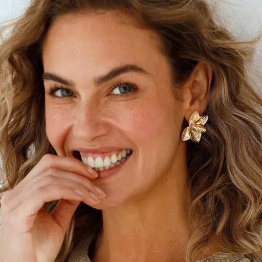 Náušnice v tvare okvetných lístkov