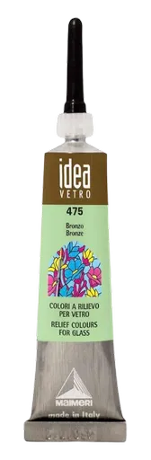 MAIMERI VETRO RILIEVO - Kontúra na sklo (475 - bronze, 20 ml)
