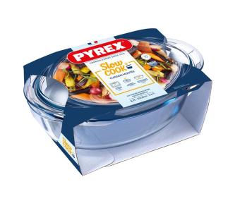 Sklenená zapekacia misa PYREX s vekom 33x20cm/4,1l