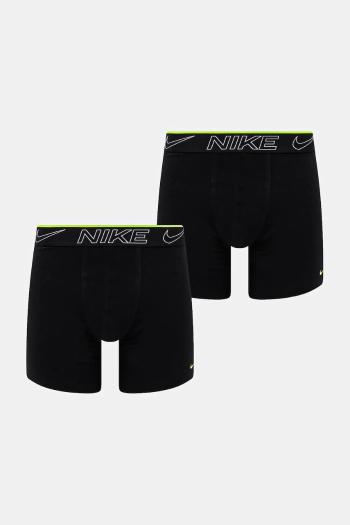 Boxerky Nike 2-pak čierna farba, 0000KE1269