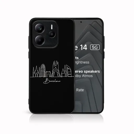 MY ART Ochranný kryt pre Xiaomi Redmi Note 14 5G BARCELONA (213)