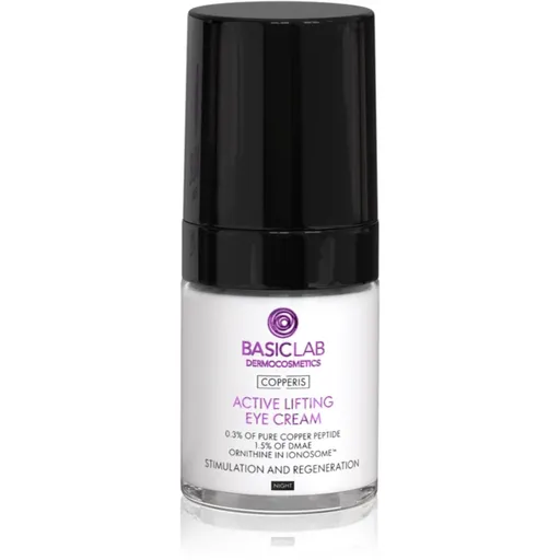 BasicLab Dermocosmetics Copperis liftingový očný krém na noc 18 ml
