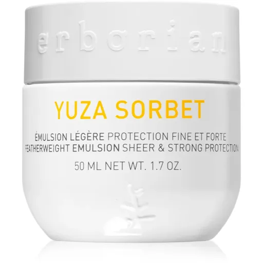 Erborian Yuza Sorbet ľahká emulzia s ochranným účinkom proti pôsobeniu vonkajších vplyvov 50 ml