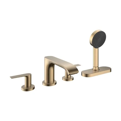 Vaňová batéria Hansgrohe Vivenis s vaňovým setom kartáčovaný bronz 75444140