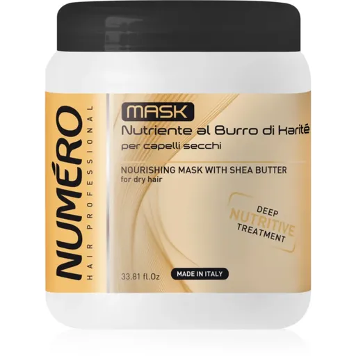 Brelil Professional Nourishing Mask vyživujúca maska s bambuckým maslom pre suché vlasy 1000 ml