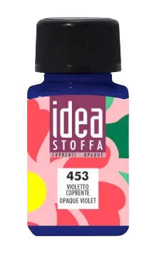 MAIMERI IDEA STOFFA - Farby na textil 453 - opaque violet, 60 ml