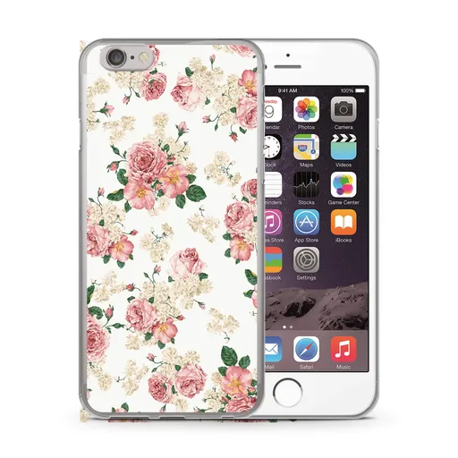 PROTEMIO MY ART kryt Apple iPhone 6 / 6S PINK ROSES (016)