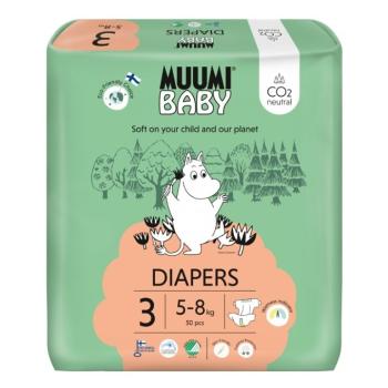 MUUMI BABY 3 Midi 5–8 kg eko plienky 50 ks