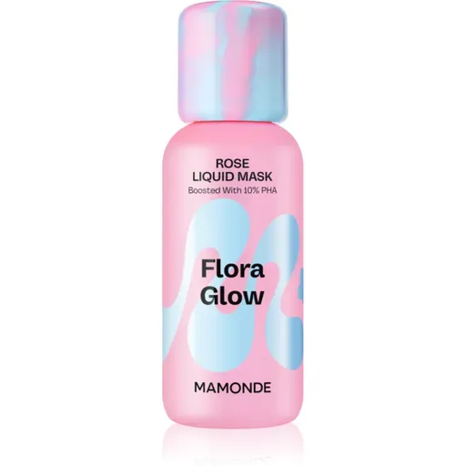 MAMONDE Flora Glow Rose Liquid Mask hydratačná pleťová maska s exfoliačným účinkom 80 ml