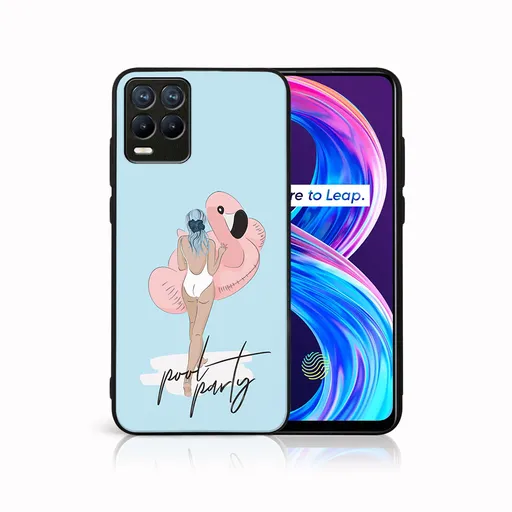 MY ART Silikónový obal Realme 8 / Realme 8 Pro POOL (126)