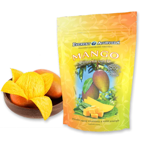 EVEREST AYURVEDA Mango plod vitamín C a A sušené ovocie 100 g