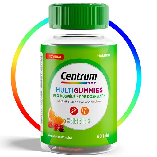 Centrum MultiGUMMIES PRE DOSPELÝCH 60ks