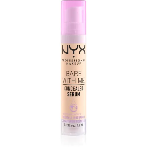 NYX Professional Makeup Bare With Me Concealer Serum hydratačný korektor 2 v 1 odtieň 01 - Fair 9,6 ml