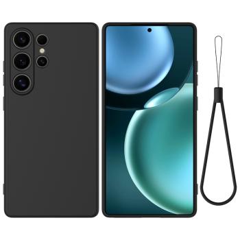 RUBBER Ochranný kryt pre Samsung Galaxy S25 Ultra 5G čierny