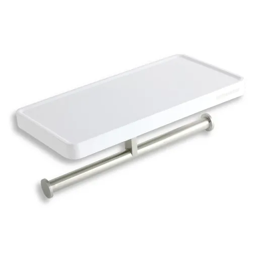 Novaservis Yacore držiak toaletného papiera biela/chróm 65581.1