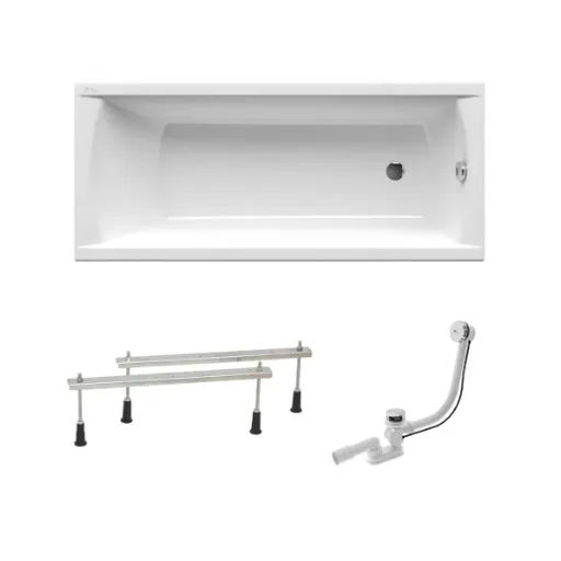 Obdĺžniková vaňa SAT Fusion 170x70 cm akrylát ľavá aj pravá SATVR170AN