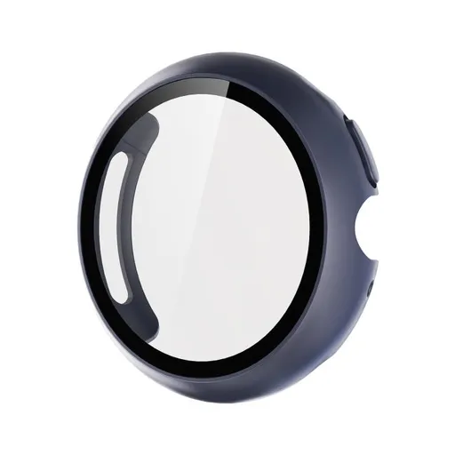 PC FULL COVER Plastový kryt so sklom pre Google Pixel Watch 4 45mm modrý