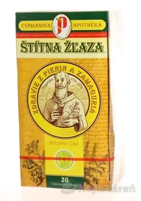 AGROKARPATY CYPRIÁN, ŠTÍTNA ŽĽAZA, 20x2g