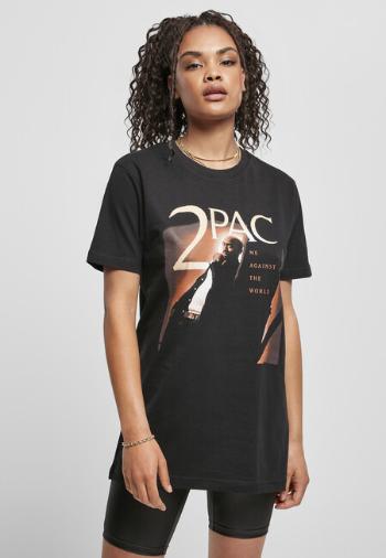 Mr. Tee Ladies Tupac Me Against The World Cover Tee black