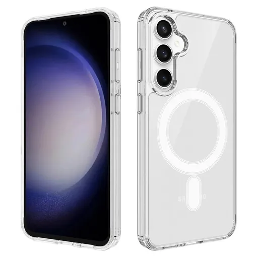 TRANSPARENT MAGSAFE Kryt pre Samsung Galaxy S25 FE 5G priehľadný