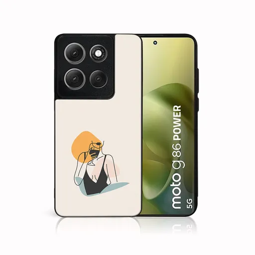 MY ART Ochranný kryt pre Motorola Moto G86 Power 5G WOMAN (197)