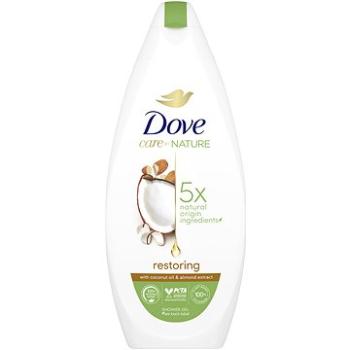 DOVE Sprchovací gél Restoring Kokosový olej a mandľové mlieko 225 ml (8720181222627)