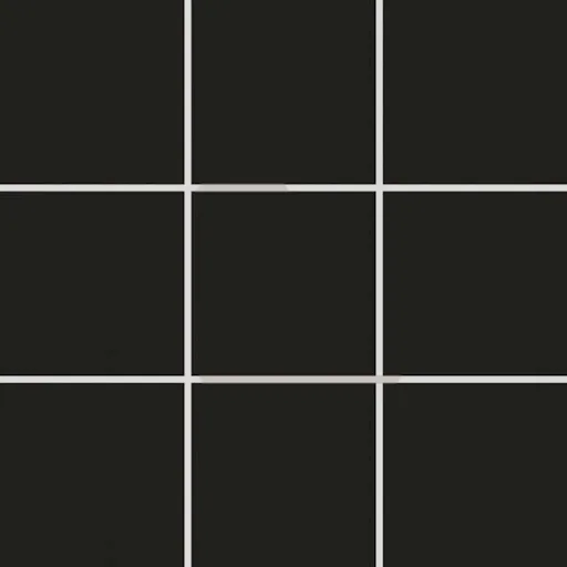 Mozaika Rako Color Two čierna 10x10 cm mat GAA0K048.1