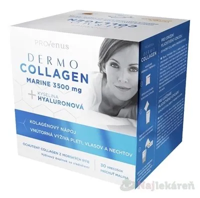 Dermocollagen Marine ProVenus s malinou 30 sáčkov