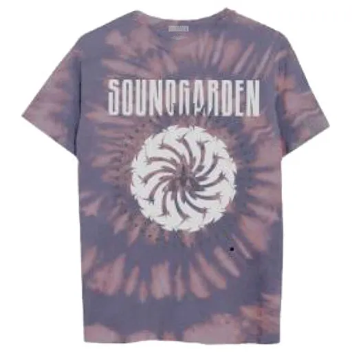 Soundgarden tričko Logo Swirl Modrá S