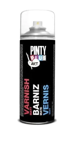 PINTY PLUS ART - Remeselnícky lak v spreji matný 400 ml