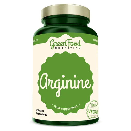 GREENFOOD NUTRITION Arginine 120 kapsúl
