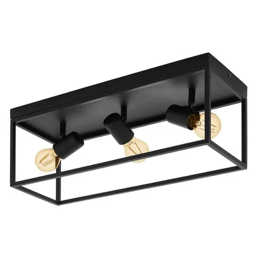 Stropné osvetlenie Eglo SILENTINA čierna 98333