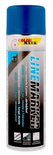 COLOR MARK LINEMARKER - Značkovací sprej na trvalé značenie čiar modrá, 0,5 L