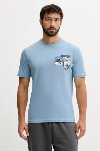 Bavlnené tričko Napapijri S-Montepiana