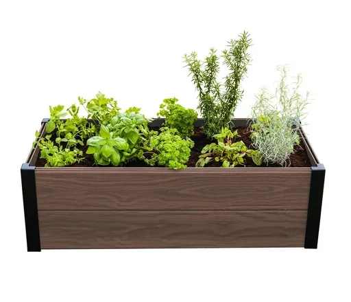 KETER Vyvýšený záhon HEDGE Trough | hnedá