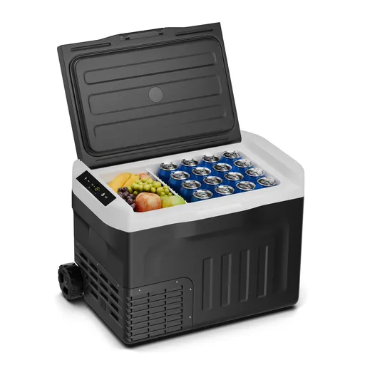 Klarstein PolarForce 30L kompresorový chladiaci box| LCD panel, osvetlenie, off-road, ochrana batérie, 12V/230V