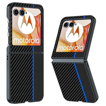 CARBON Ochranný obal pre Motorola Razr 60 BLACK-BLUE