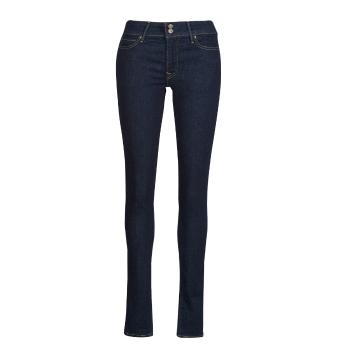 Levis  711 DOUBLE BUTTON  Džínsy Skinny Námornícka modrá