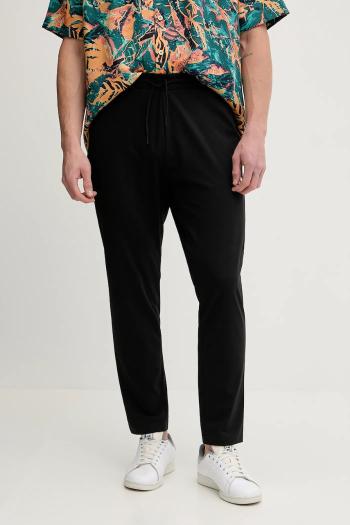 Tepláky adidas Essential čierna farba, s nášivkou, JF1105