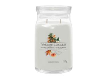 Yankee Candle Aromatická sviečka Signature sklo veľké Woodland Weekend Memories 567 g