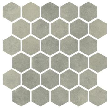 Mozaika Cir Materia Prima soft mint hexagon 27x27 cm lesk 1069918