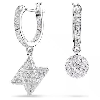 Swarovski Blyštivé asymetrické náušnice s kryštálmi Dextera 5693194