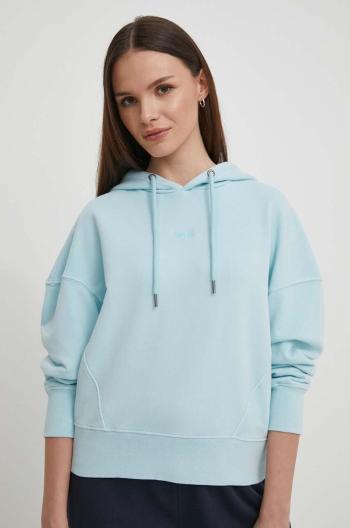 Mikina Pepe Jeans Lynette  HOODIE dámska, s kapucňou, jednofarebná, PL581439