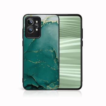 MY ART Ochranný kryt Realme GT2 Pro GREEN MARBLE (145)