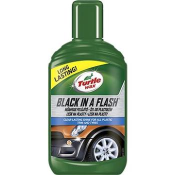 Turtle Wax GL Black in a Flash – lesk na externé plasty 300 ml (TW-7782)