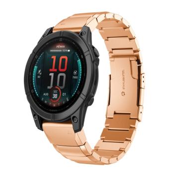 ARMOUR QUICK RELEASE Kovový remienok pre Garmin Fenix 8 47mm ROSE GOLD