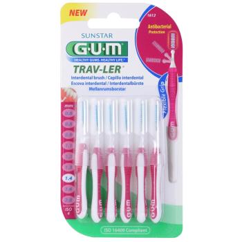 G.U.M Trav-Ler Interdental medzizubné kefky 1,4 mm 6 ks