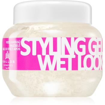 Kallos Kallos Classic Styling Gel gél na vlasy s mokrým efektom ultra silná fixácia Wet Look 275 ml