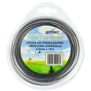 GEKO Struna do sekačky zesílená, 2,4mm, 15m, kulatý profil, nylon (G73962)